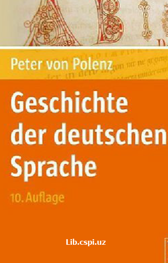 Geschichte der deutsche Gegenwartssprache