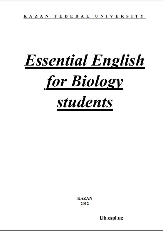Essential English for Biology students
