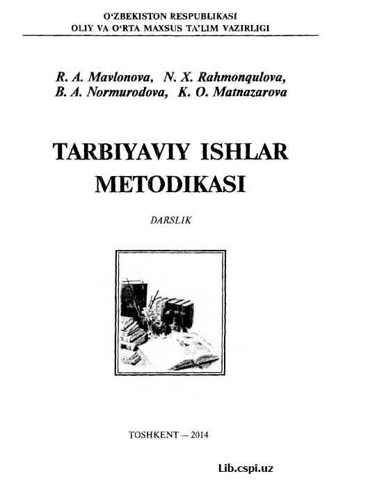 TARBIYAVIY ISHLAR METODIKASI