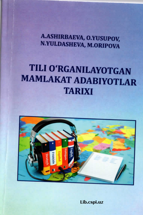 Tili o'rganilayotgan malakat adabiyotlar tarixi