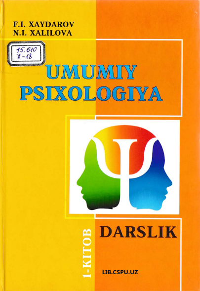 umumiy psixologiya
