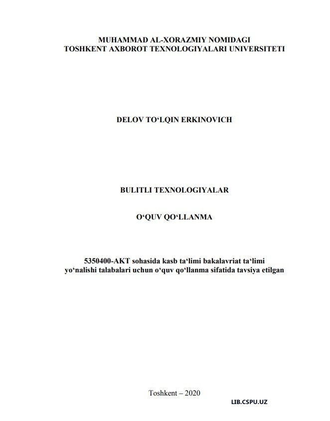 Bulutli texnologiyalar
