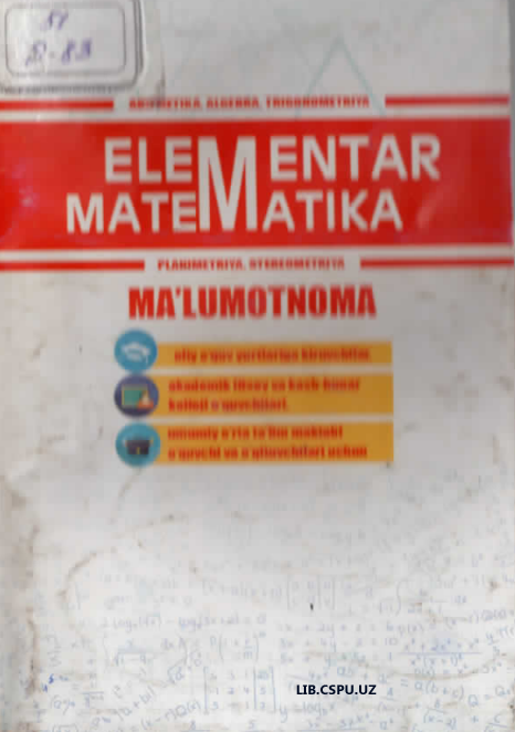 Elementrar matematika