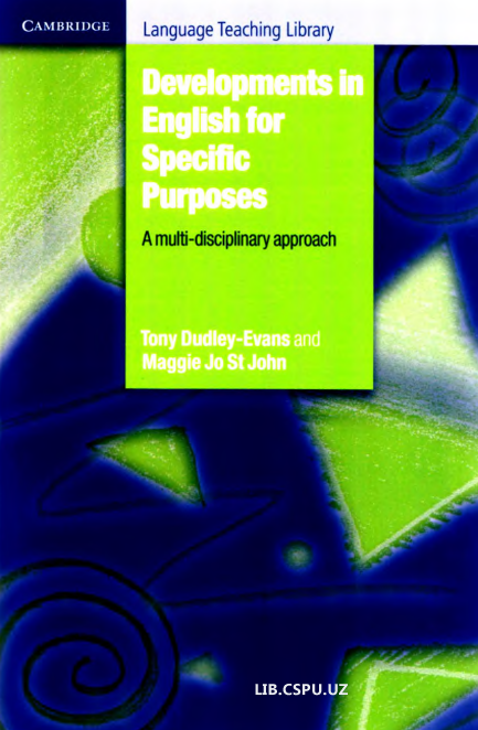 Developments in ESP A multi-disciplinary approach