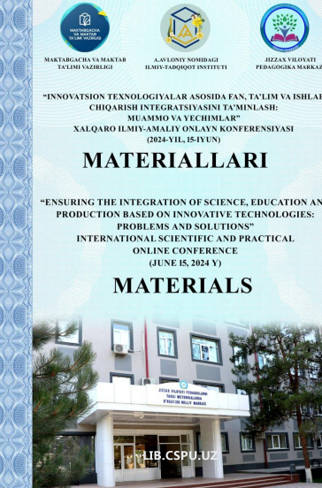 MATEMATIKANI OʻQITISHDA INNOVATSION  TEXNOLOGIYALARDAN FOYDALANISH