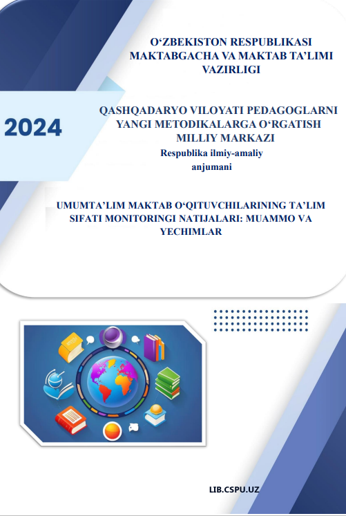 KASBIY SHAKLLANISH VA KASBIY FAOLIYATNI TADQIQ ETISH PSIXOLOGIK - PEDAGOGIK MUAMMO SIFATIDA