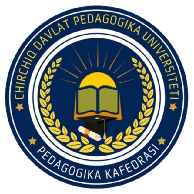 Pedagogika kafedrasii - CHDPU